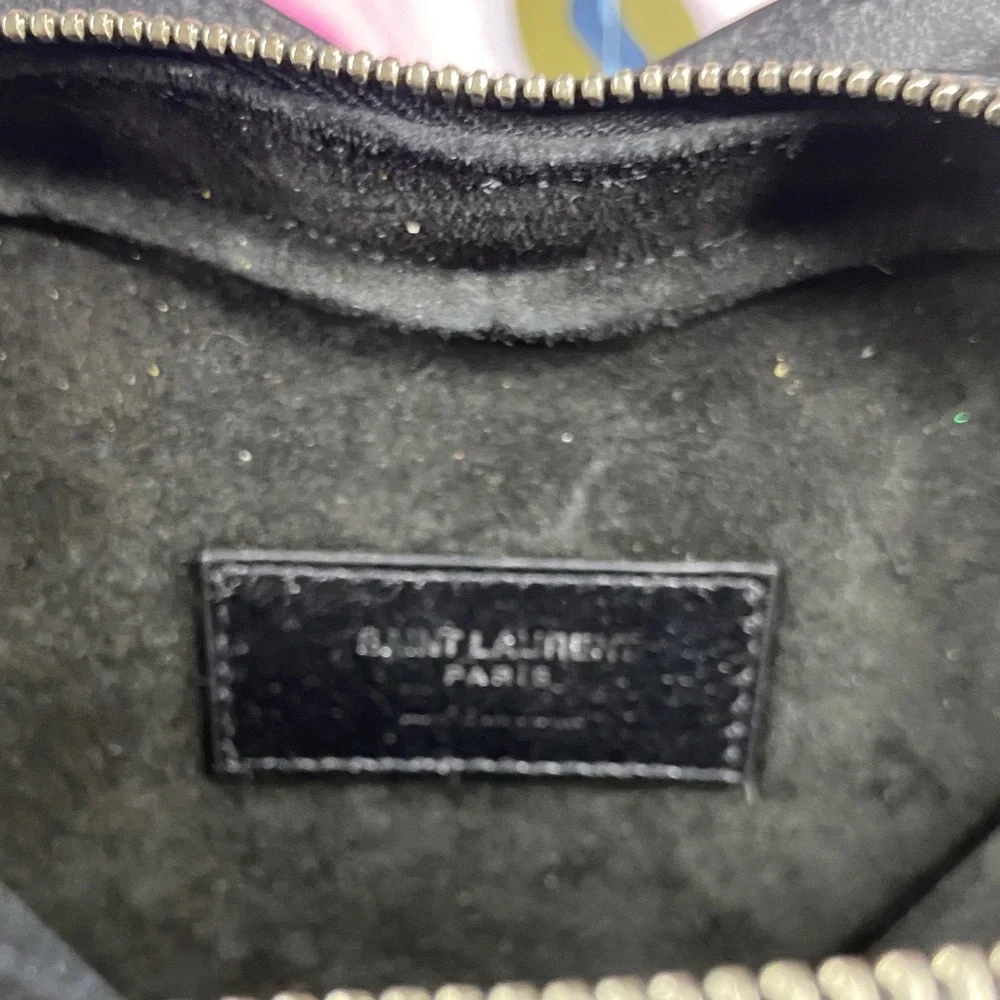 Yves Saint Laurent Black Heart Crossbody with Stars - Picture 6 of 9